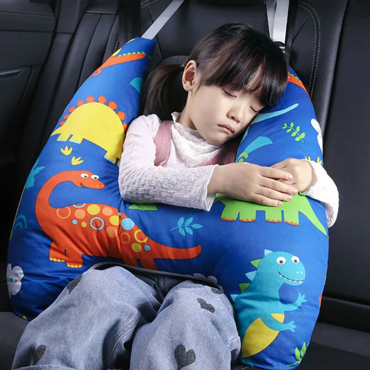 Travel Pillow Cushion for Car Seat, Safety Neck Pillow for Kids