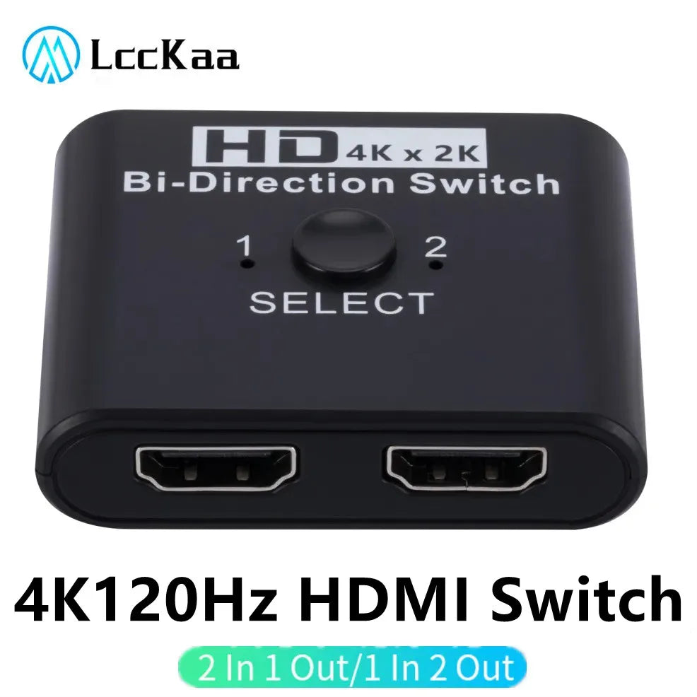 Conmutador HDMI de 2 vías 